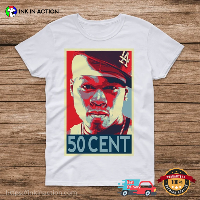 50 cent graphic tee