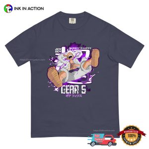 5th gear luffy One Piece Shirt 3