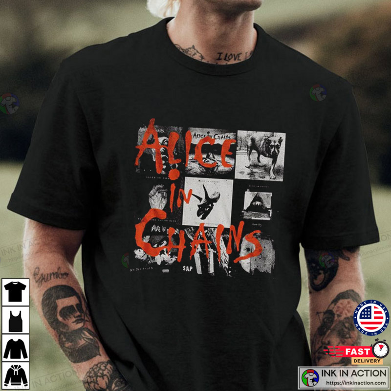 ALICE IN CHAINS Eye Catching T-Shirt