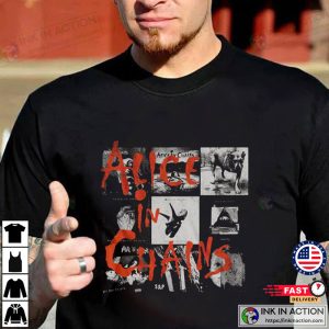 ALICE IN CHAINS Eye Catching T Shirt 3