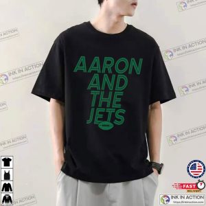 Aaron And The Jets new york jets football T shirt 3