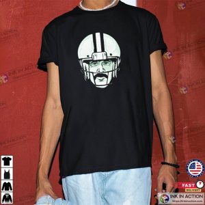 Aaron Rodgers Helmet NY Jets Shirt 3