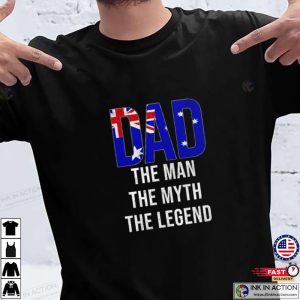 Australia Dad The Man, The Myth, The Legend Shirt