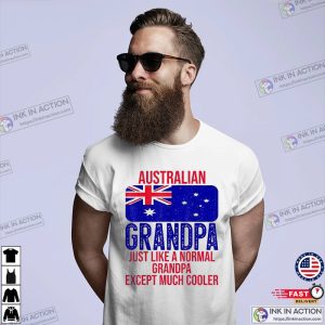 Australian Grandpa Shirt For Fathers Day 2