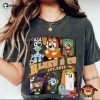 Bluey Cartoon Halloween Costume Sublimation Shirt, Bluey & Co Halloween