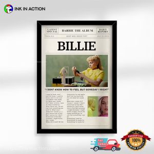 Billie Eilish billie eilish new album Barbie Poster 1