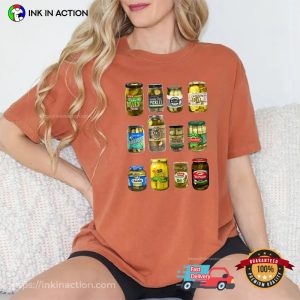 Canned Pickles pickle lovers Comfort Colors Shirt 2