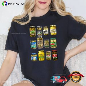 Canned Pickles pickle lovers Comfort Colors Shirt 4