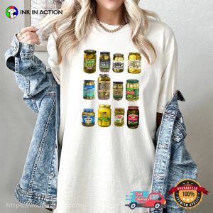 Canned Pickles pickle lovers Comfort Colors Shirt 5