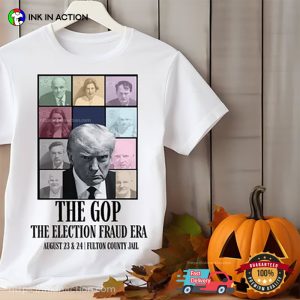 Donald Trump The Election, Donald Trump Mugshot Era Tour T-shirt