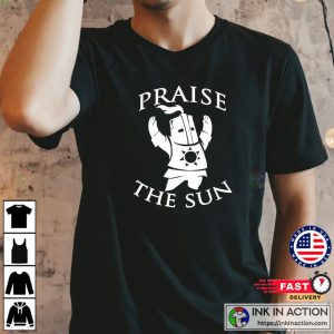 Dark Souls Praise The Sun Video Game T Shirt 1