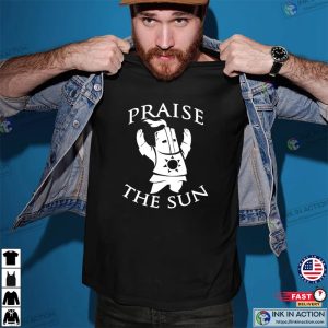 Dark Souls Praise The Sun Video Game T Shirt 2