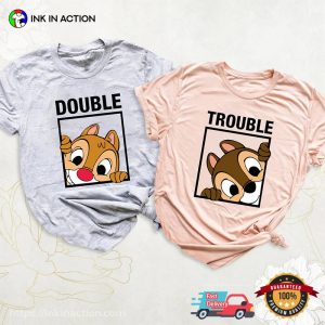 Disney Couple chip dale T Shirt 2 Ink In Action