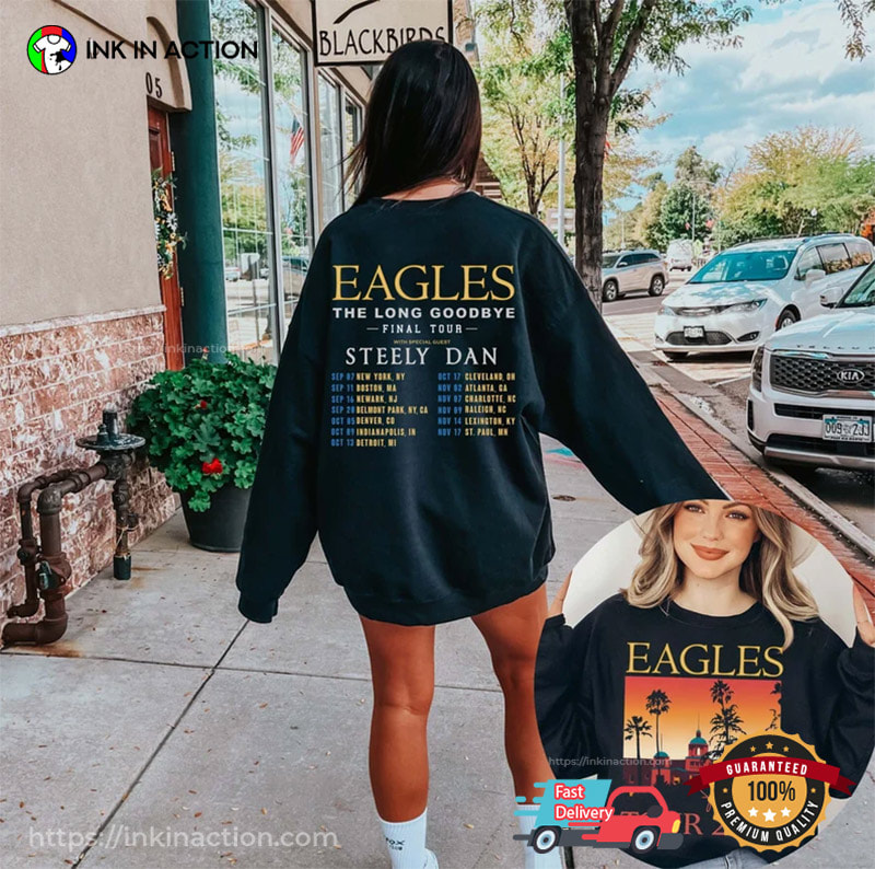 Vintage Eagles Band 52 Years Anniversary Signatures T Shirt, Eagles Band  1971 2023 Shirt, Eagles Final Tour 2023 Shirt, Eagles Band Vintage Tee Merch  - teejeep