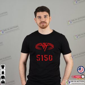 Eddie Van Halen 5150 Logo Basic T-Shirt