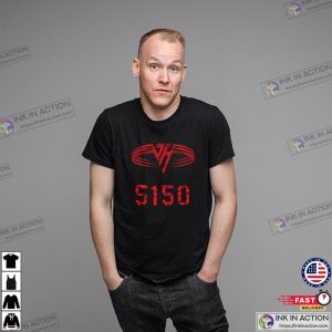 Eddie van halen 5150 Logo Basic T Shirt 3