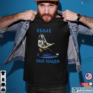 Eddie Van Halen Guitar Young T-Shirt