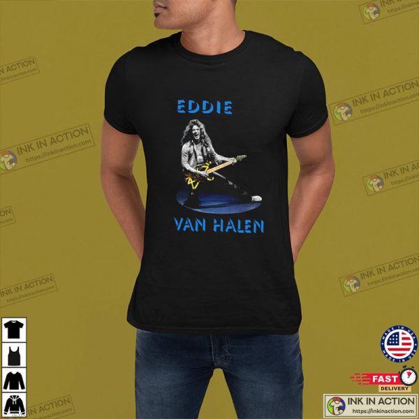 Eddie Van Halen Guitar Young T-Shirt