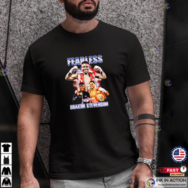 Fearless Boxer Shakur Stevenson WBA Shirt