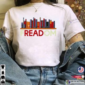 Freedom To Read Shirt, National Book Lovers Day