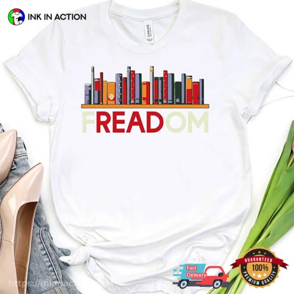 Freedom To Read Shirt, National Book Lovers Day