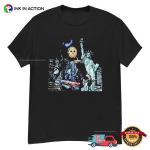 Friday The 13th Jason Take Manhattan horror movie shirt 4