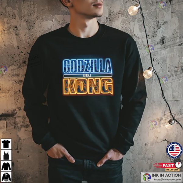 Godzilla And Kong 2024, New Godzilla Movie 2024 T-shirt