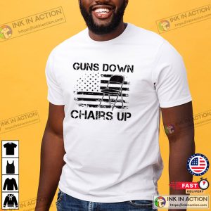 Guns Down Chairs Up Alabama Brawl Riverboat Fight Trending T-Shirt