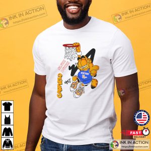 Garfield Slam Dunk New York Basketball T Shirt 3