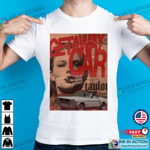 Getaway Car Poster T Shirt 3 Ink In Action