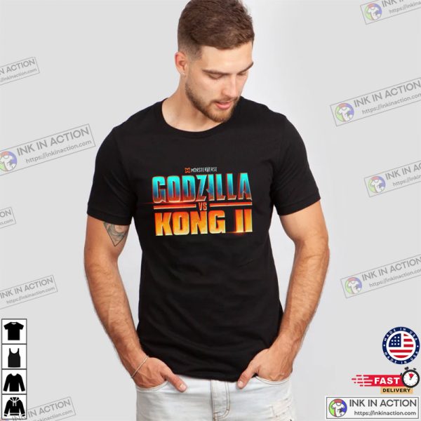 Godzilla X Kong The New Empire 2024 T-shirt