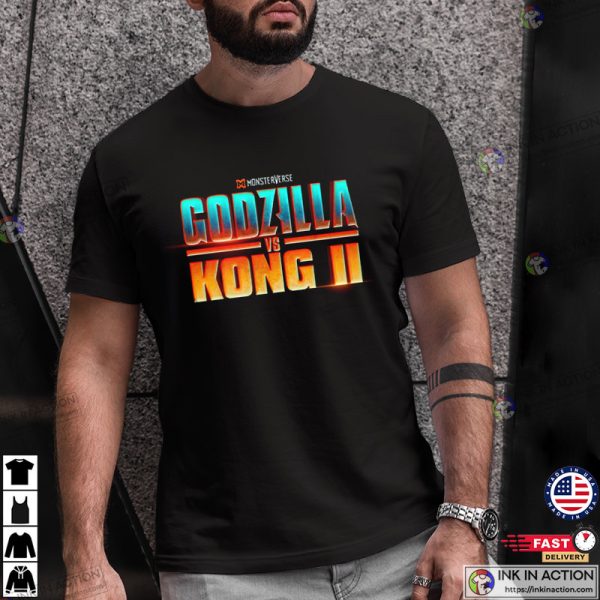 Godzilla X Kong The New Empire 2024 T-shirt