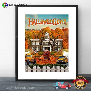 HalloweenTown Inspired By The Disney Channel Original Movie Poster