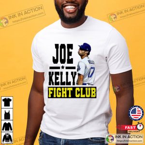 Hot Baseball Dodgers Angels Joe Kelly Fight Club T-Shirt