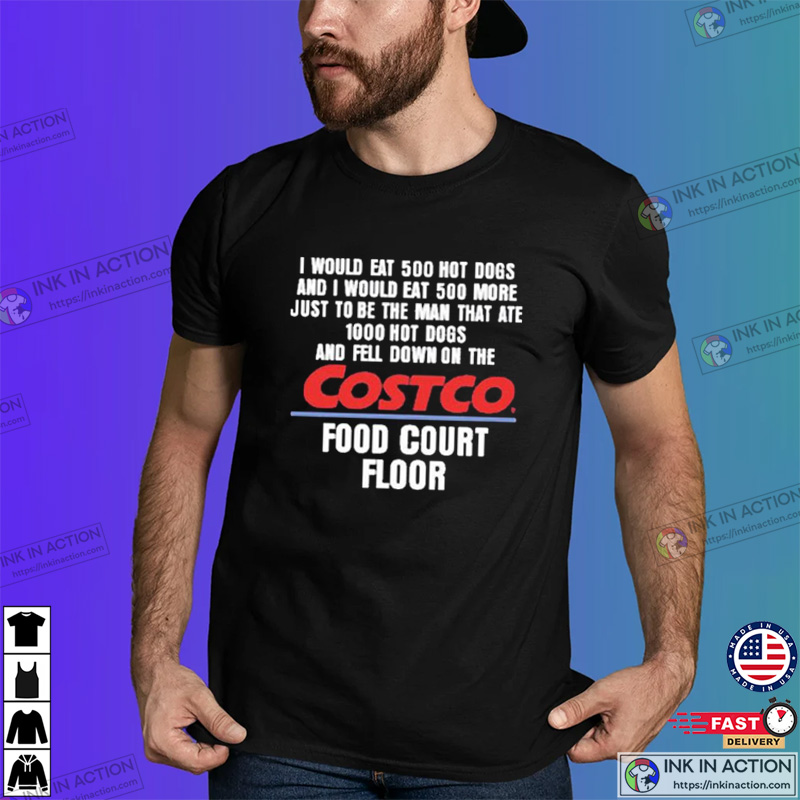 Hot Dogs Costco Food Court Floor 2023 Shirt