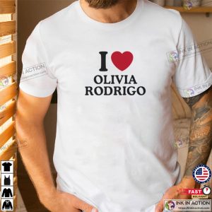 I Love olivia rodrigo Vintage T shirt 1