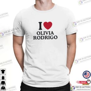 I Love olivia rodrigo Vintage T shirt 2