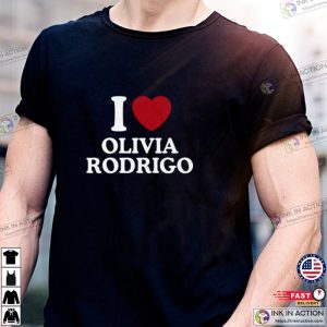 I Love olivia rodrigo Vintage T shirt 3