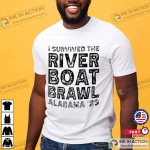 I Survived The River Boat Brawl Alabama 2023 Shirt 0