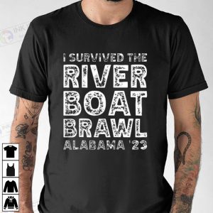 I Survived The River Boat Brawl Alabama 2023 Shirt