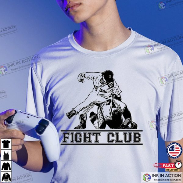 Joe Kelly MLB White Sox Fight Club Baseball T-shirt