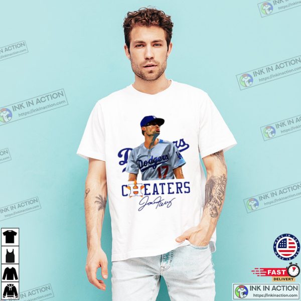 Joe Kelly The Cheaters Los Angeles Dodgers Baseball Signature Shirt