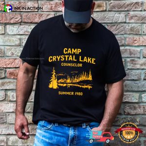 Jason Voorhees Crystal Lake Friday The 13th Counselor Horror Shirt