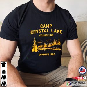 Jason Voorhees Crystal Lake Friday The 13th Counselor Horror Shirt