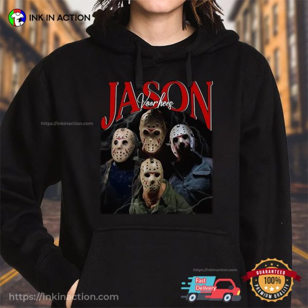 Jason Voorhees Friday The 13th Series Horror Movie Graphic Shirt