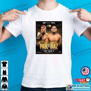 Jake Paul Vs Nate Diaz Boxing Fight T Shirt 3