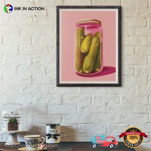 Jar Of Pickles Poster Gift For Pickle Lovers 1