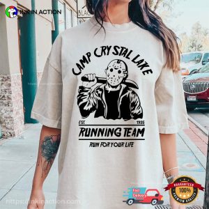 Jason Vorhees Camp Crystal Lake EST 1935 horror movie shirt 5