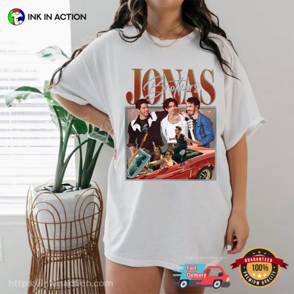 Jonas Brothers Boy Band Vintage Comfort Colors T-Shirt