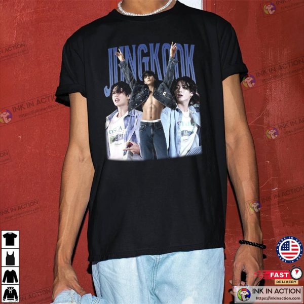 Jungkook Kookie Bad Boy BTS Lead Singer Kpop T-Shirt